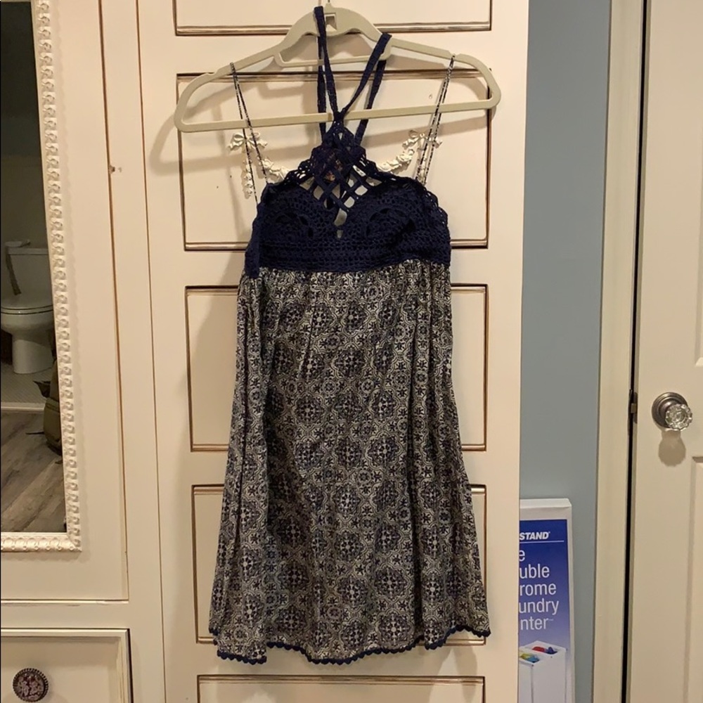 NWT Alythea Crochet Top Mini Dress